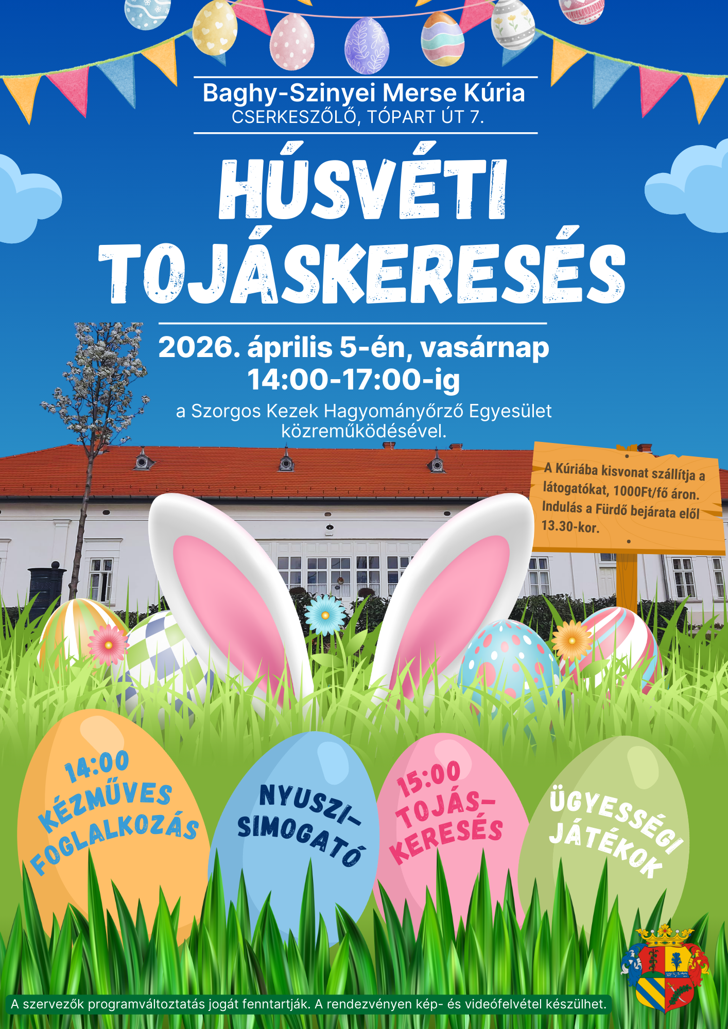 Húsvéti tojáskeresés a Kúriában