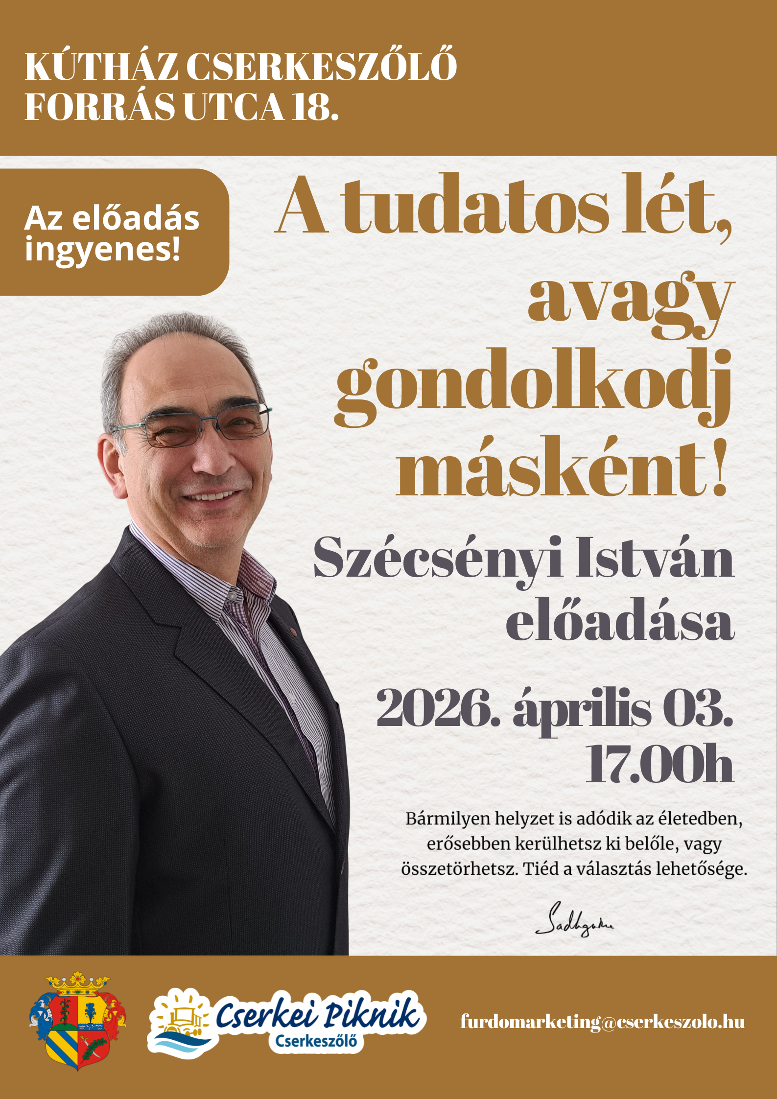 Előadás a Kútházban