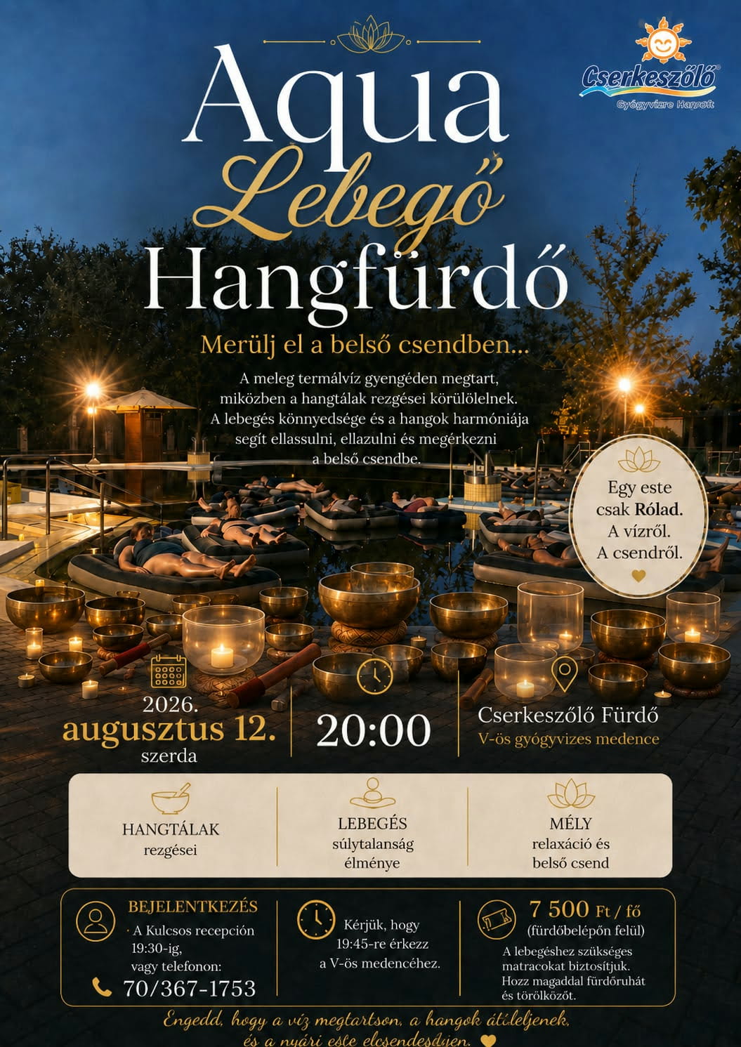 Aqua Lebegő Hangfürdő